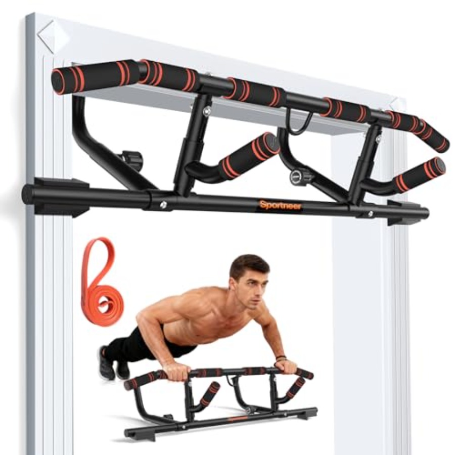 Pull Up Bar Grip - Doorway pull-up bar for home gym
