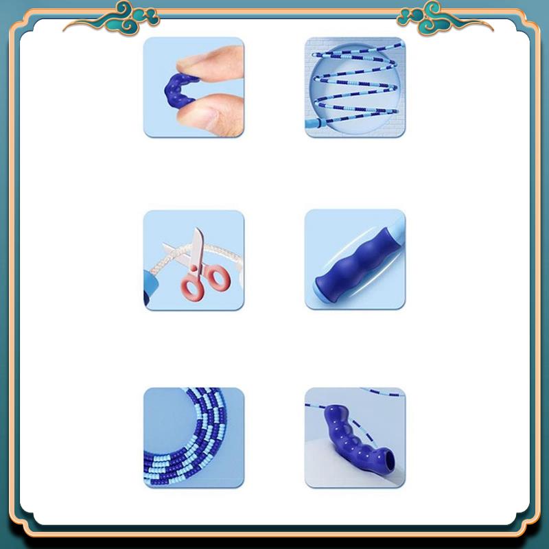 Bamboo Knot Rope Skipping Fitn - Skipping Rope Pvc recensie en prijs
