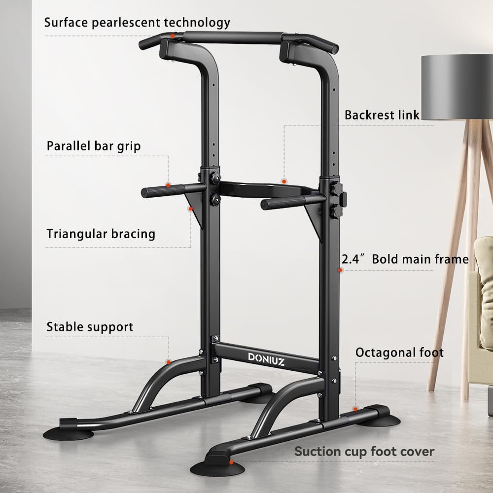 Power Tower Pull Up Bar and Di - Pull Up Bar Grip recensie en prijs