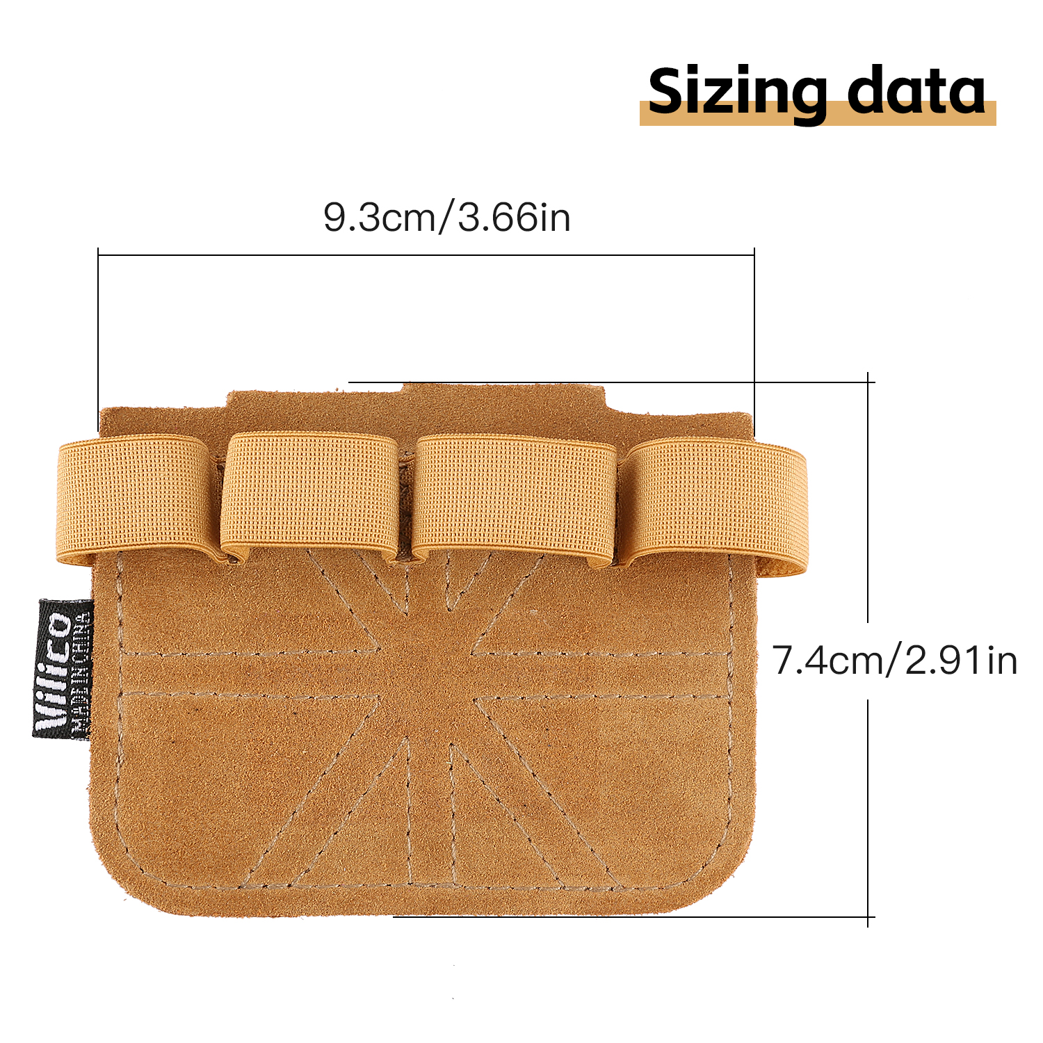 1 Pair Cowhide Gym Gloves Grip - Crossfit Workout Gear recensie en prijs