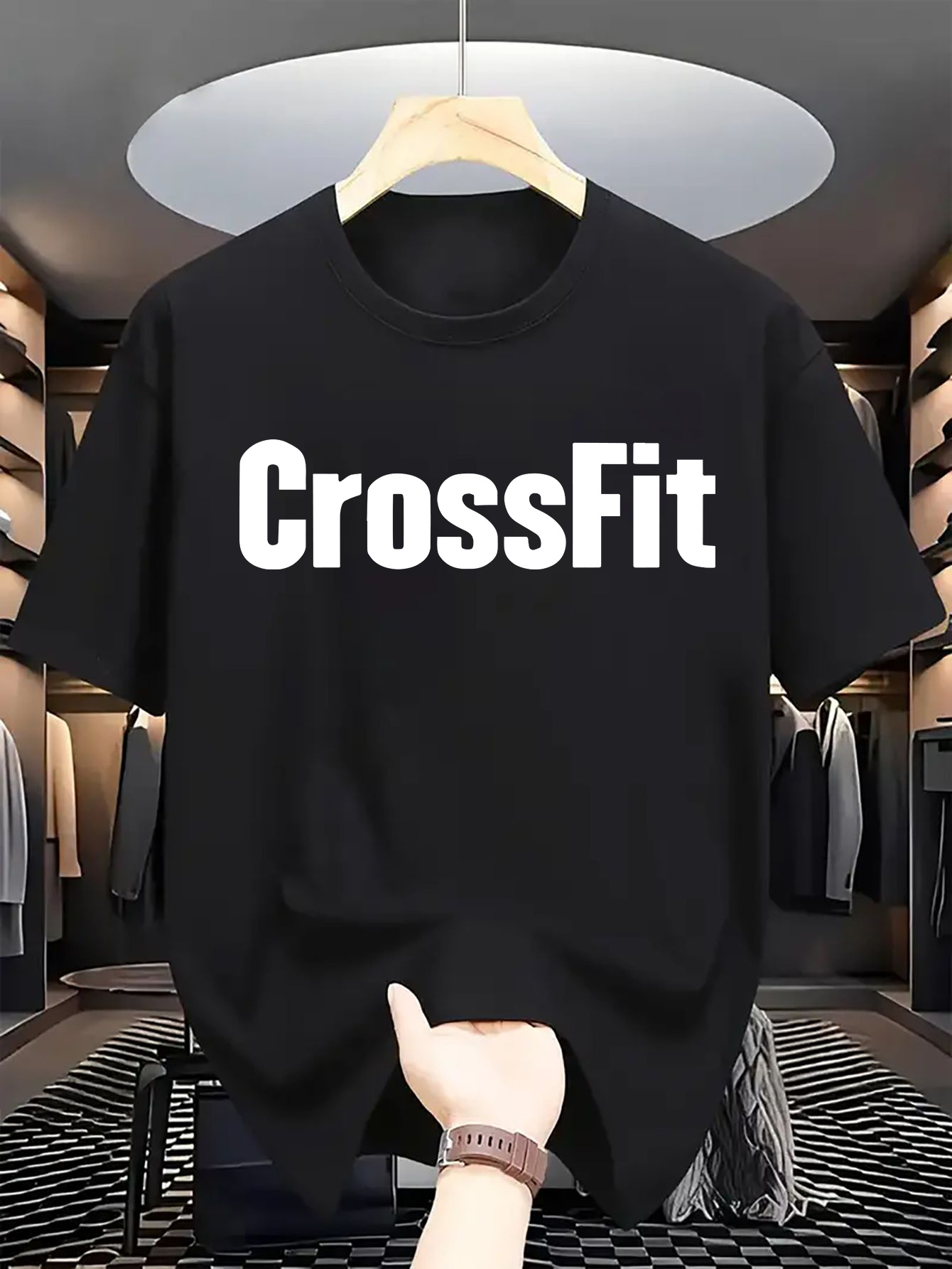 Men's Summer 100% Cotton Casua - Crossfit Mayhem recensie en prijs