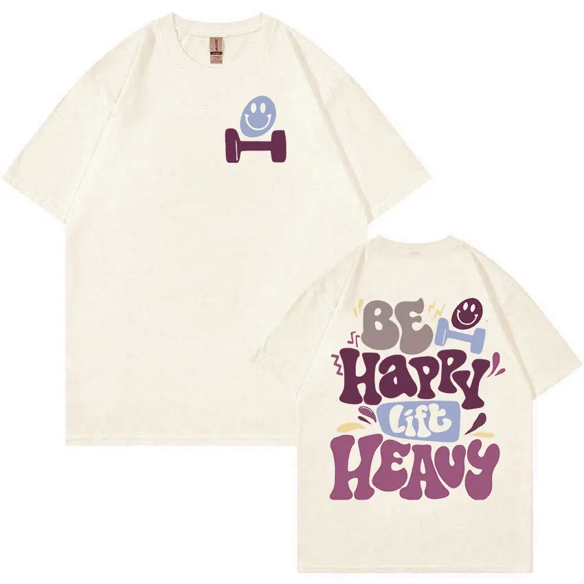 Be Happy Lift Heavy Funny Gym  - Crossfit Mayhem recensie en prijs