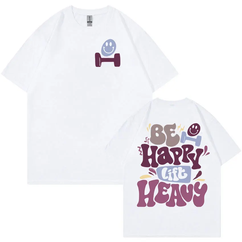 Be Happy Lift Heavy Funny Gym  - Crossfit Mayhem recensie en prijs
