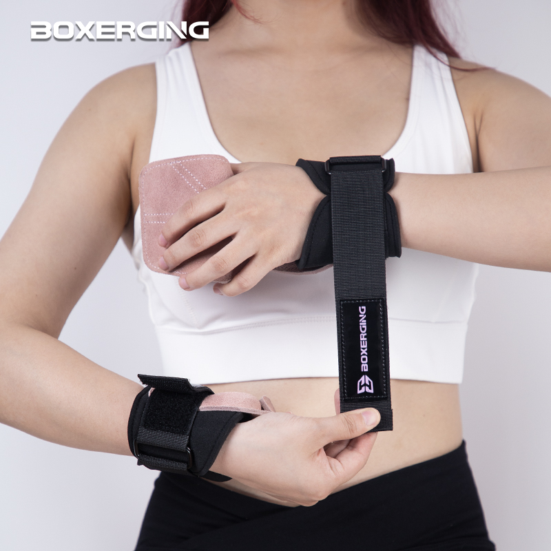 Cowhide Gym Gloves Grips Anti- - Crossfit Workout Gear recensie en prijs