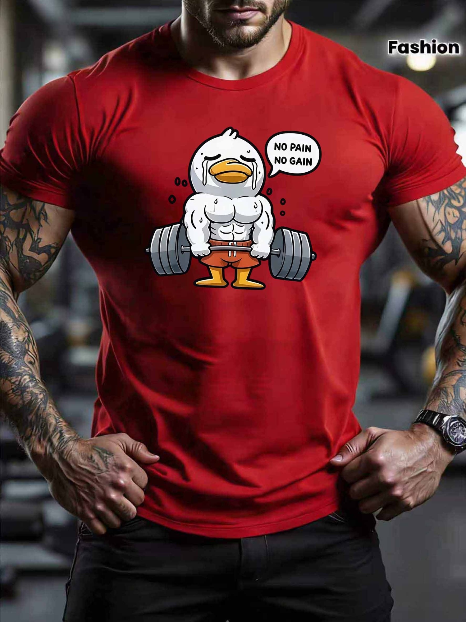 2026 Summer Men Muscle Duck We - Crossfit Mayhem recensie en prijs