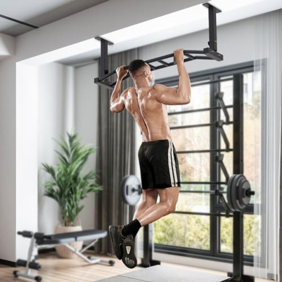 Home gym ceiling-mounted pull  - Pull Up Bar Grip recensie en prijs