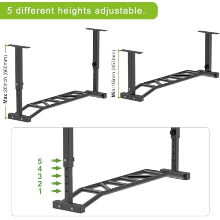 Home gym ceiling-mounted pull  - Pull Up Bar Grip recensie en prijs