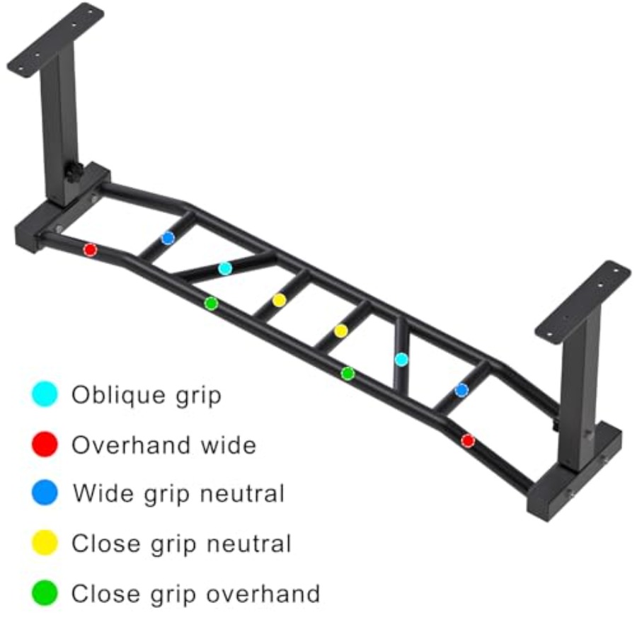 Home gym ceiling-mounted pull  - Pull Up Bar Grip recensie en prijs