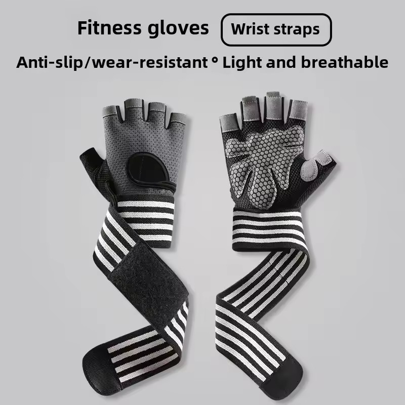 1 Pair Dumbbell Gloves Men Wom - Crossfit Workout Gear recensie en prijs