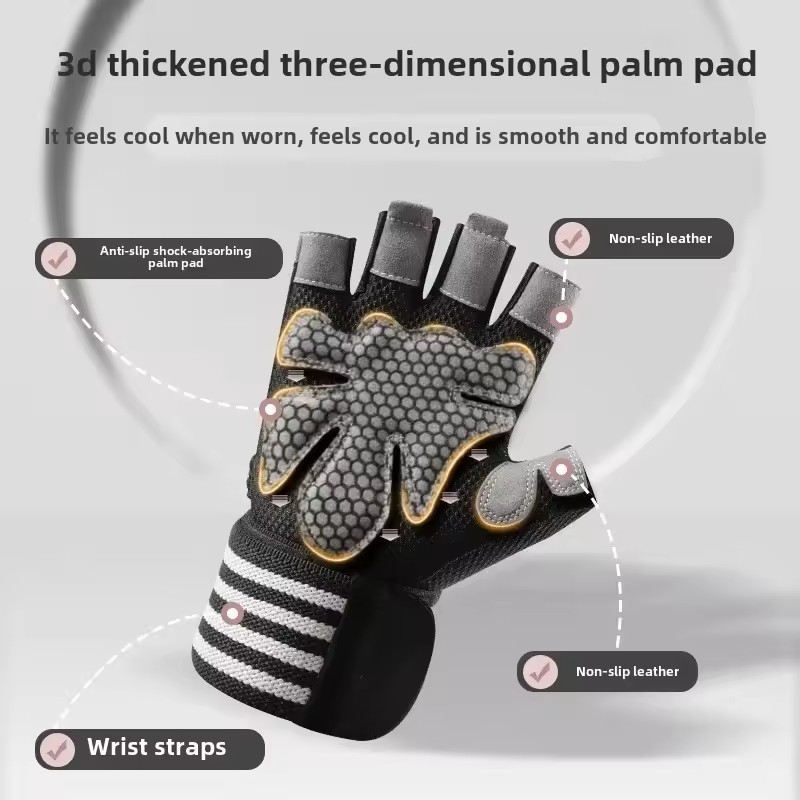 1 Pair Dumbbell Gloves Men Wom - Crossfit Workout Gear recensie en prijs