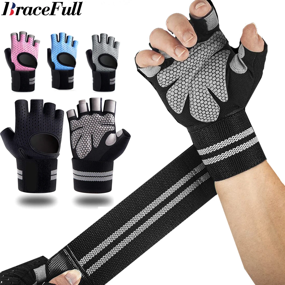 1Pair Half Finger Gym Fitness  - Crossfit Workout Gear recensie en prijs