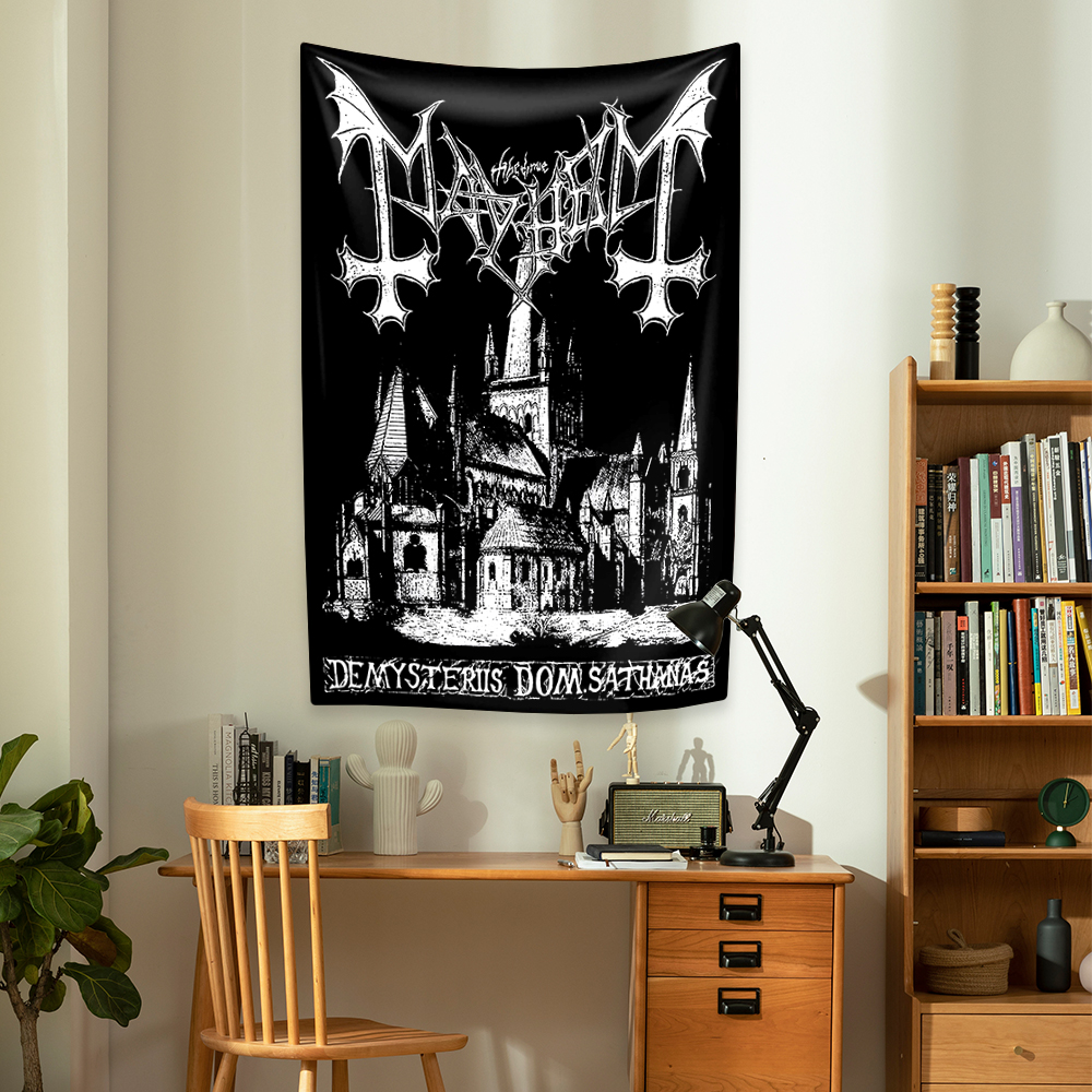 Mayhem Death Rock Band Tapestr - Crossfit Mayhem recensie en prijs
