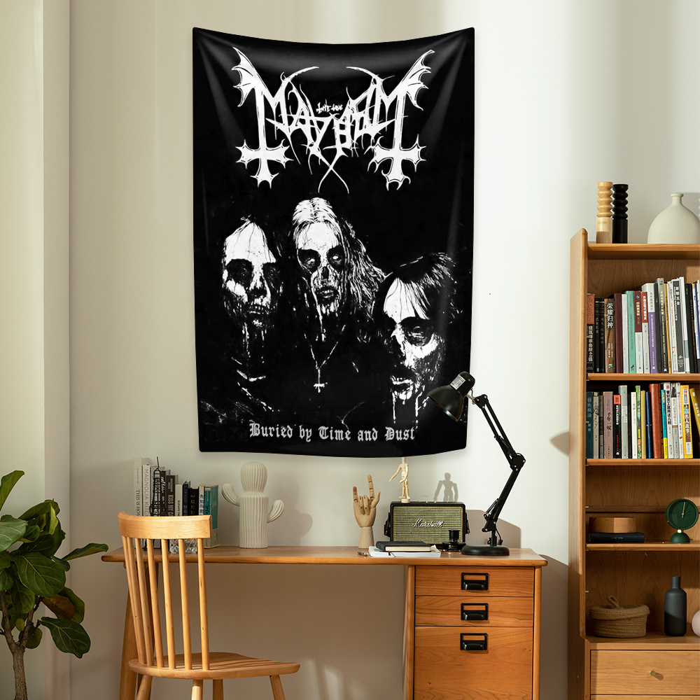 Mayhem Death Rock Band Tapestr - Crossfit Mayhem recensie en prijs